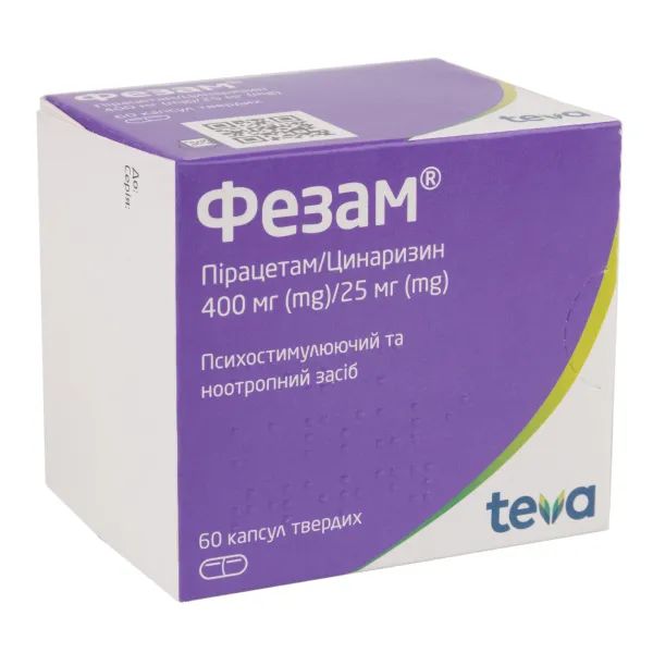 %Фезам капсулы №60