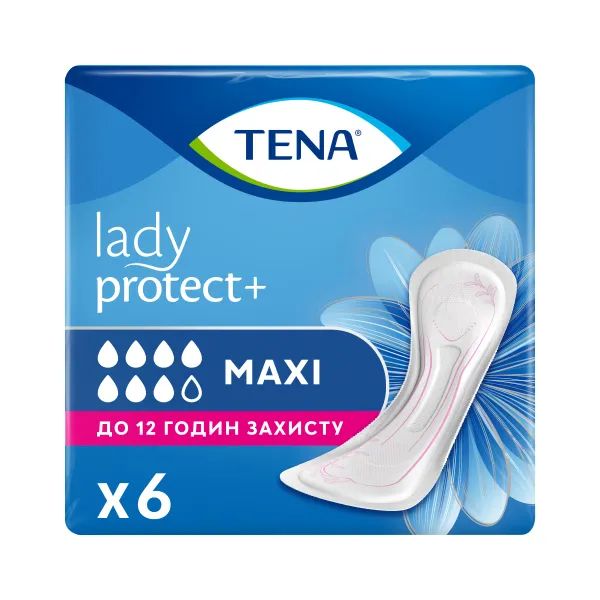 %Прокладки урологические для женщин Tena Lady maxi №6