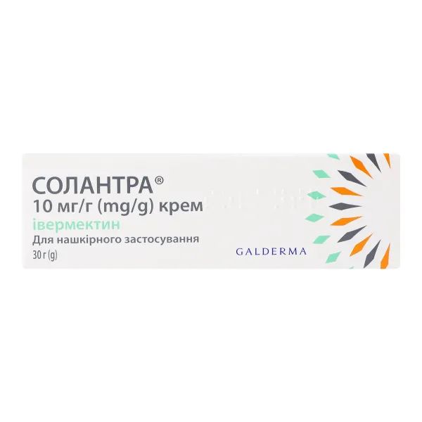 %Солантра крем 10 мг туба 30 г
