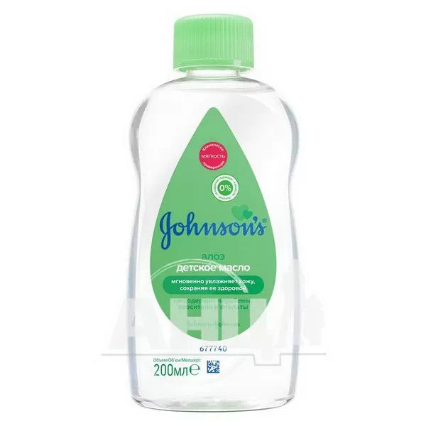 Олія дитяча Johnson's Baby з алое 200 мл