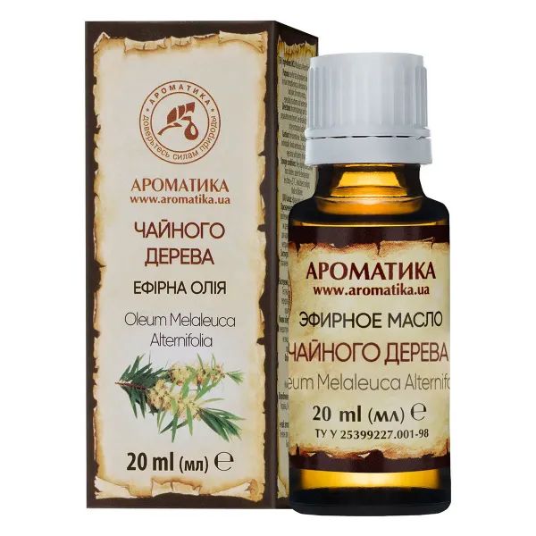 %Масло эфирное Ароматика чайного дерева 20 мл