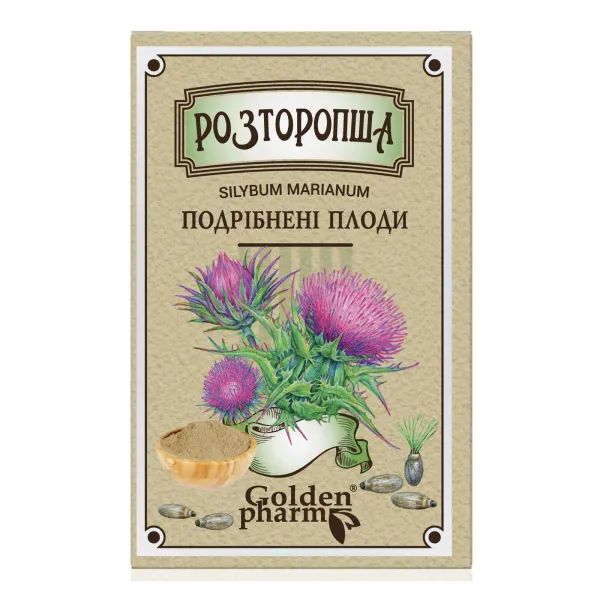 %Плоды измельченные расторопши 100 г