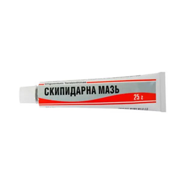 %Скипидарная мазь туба 25 г