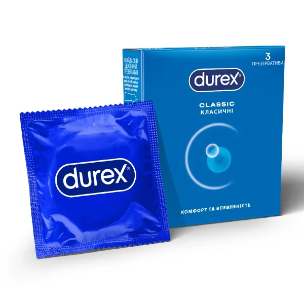 %Презервативы Durex Classic №3