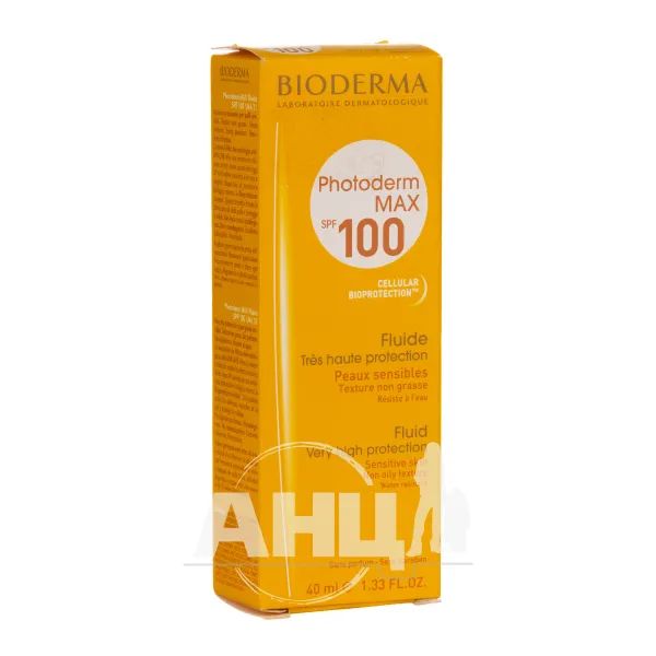 %Сонцезахисний крем Bioderma Photoderm MAX SPF100 40 мл
