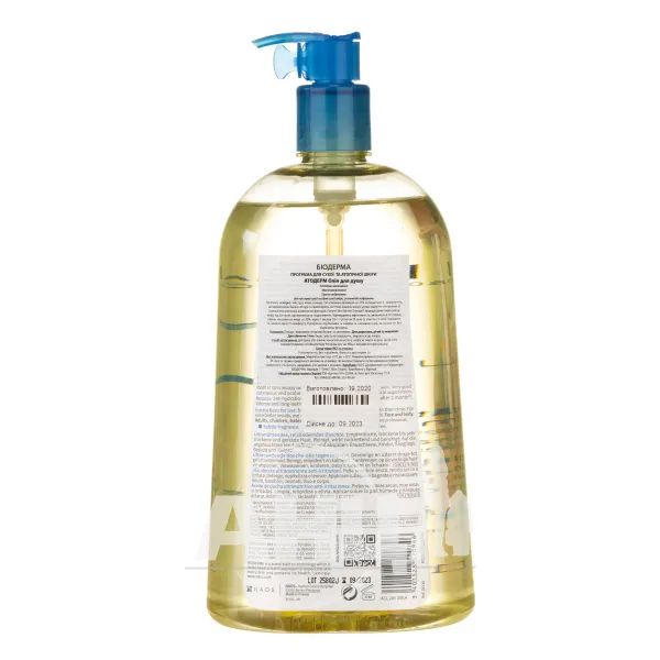 Масло для душа Bioderma Atoderm Shower Oil 1000 мл