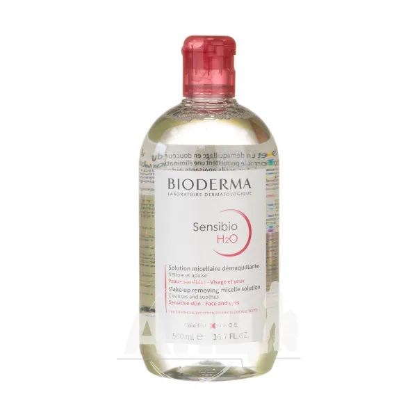 %Міцелярний лосьйон Bioderma Sensibio 500 мл