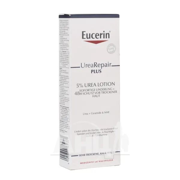 Легкий зволожуючий лосьйон для тіла Eucerin 5% для сухої шкіри урея 250 мл