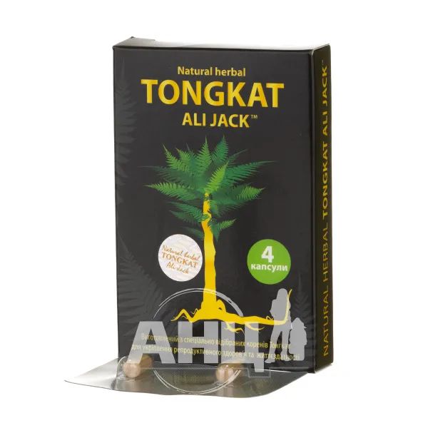 Тонгкат Али Джек капсулы 350 мг №4