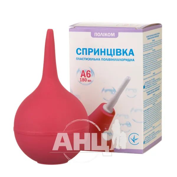 Спринцовка пластизольная поливинилхлоридная тип-а №6