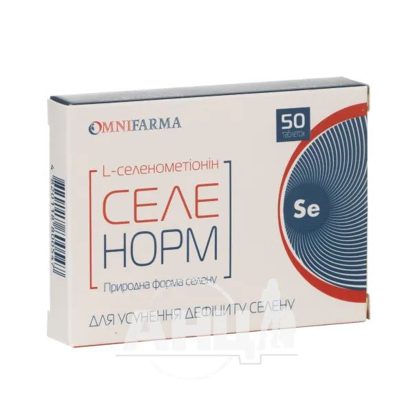 %Селенорм таблетки №50
