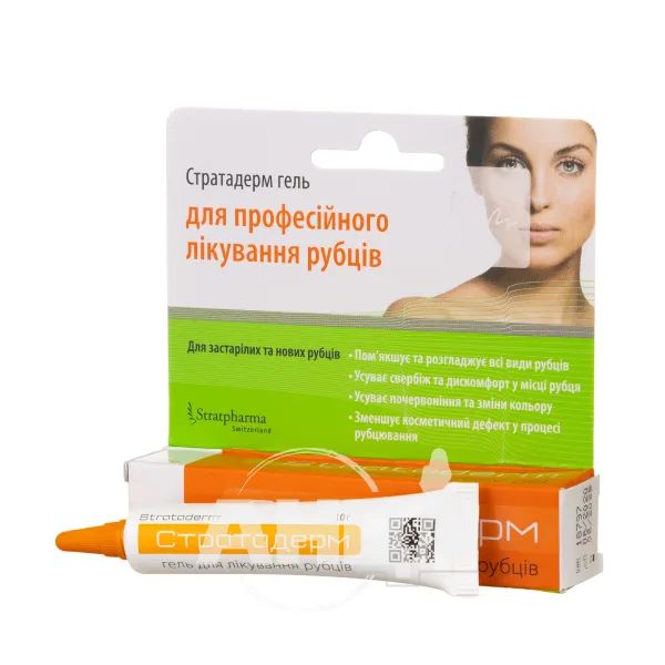 Гель для лечения рубцов стратадерм 10 г