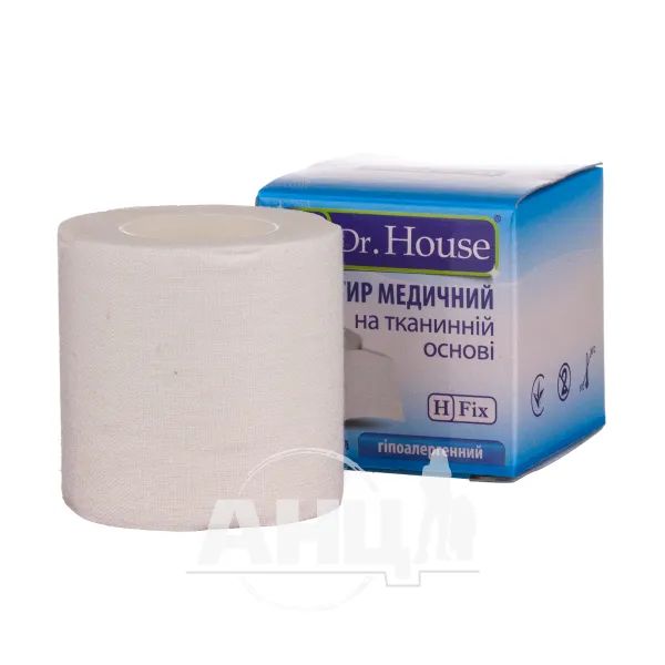 Пластырь медицинский Dr. House на тканевой основе 5 см х 500 см