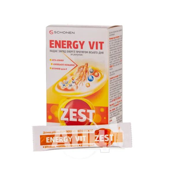 Зест энерджи вит стик №14
