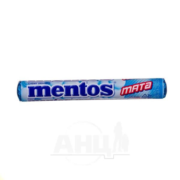 %Жувальне драже Mentos м'ята 37 г
