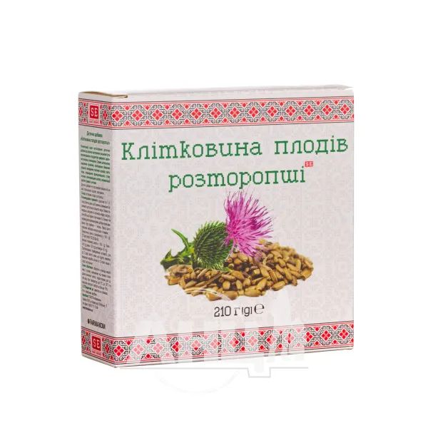 %Клетчатка плодов расторопши 210 г