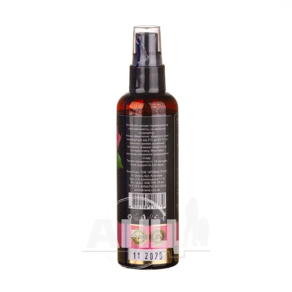 Вода косметична трояндова 100 мл