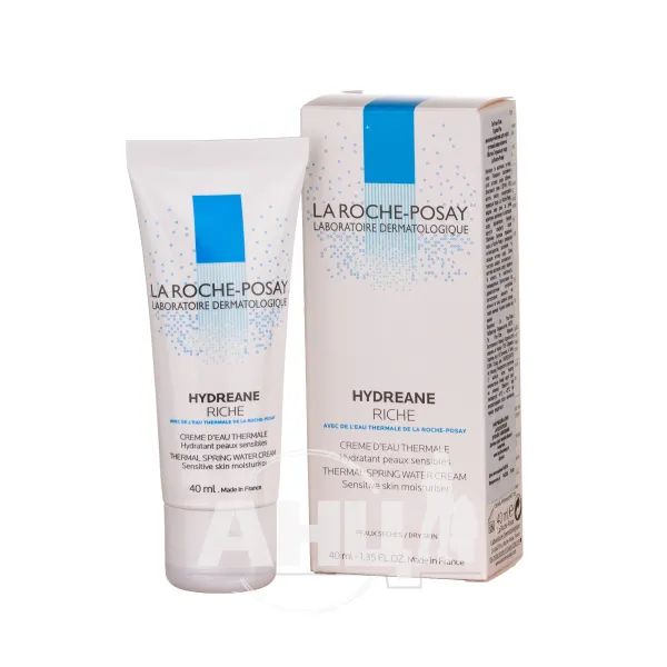 LRP Гидриан Риш, увлажняющий крем для сухой чувствительной кожи лица, 40 мл