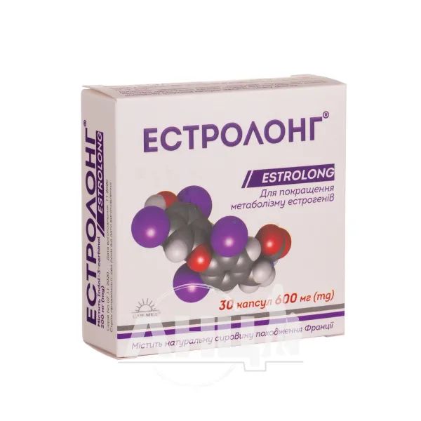 %Естролонг капсули 600 мг №30