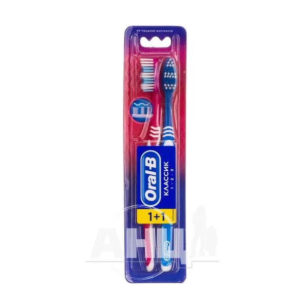 %Зубная щетка Oral-B 3 Effect Classic средней жесткости №2