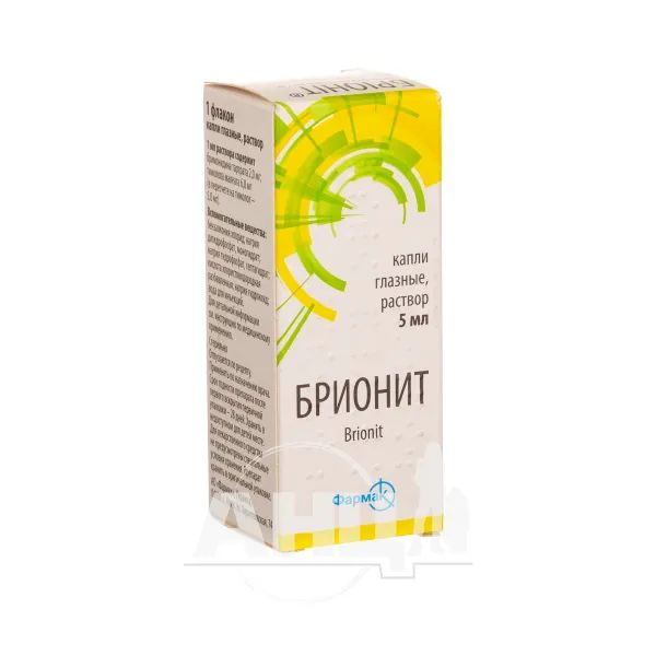 %Бріоніт краплі очні розчин 5 мл