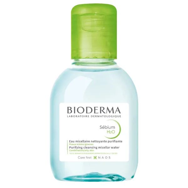 %Міцелярний лосьйон Bioderma Sebium H2O для комбінованої та жирної шкіри 100 мл