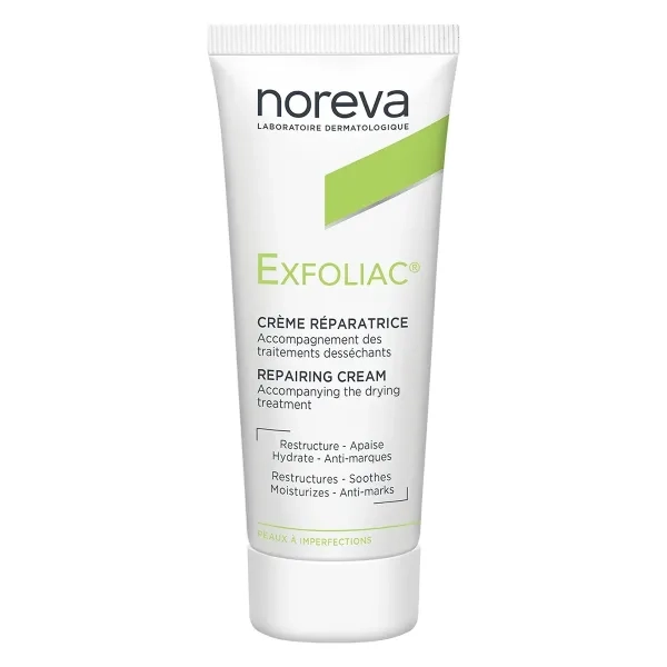 %Крем Bioderma Exfoliac восстанавливающий 40 мл