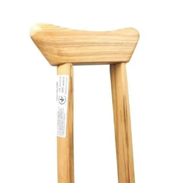 Костыль медицинский для взрослых деревянный