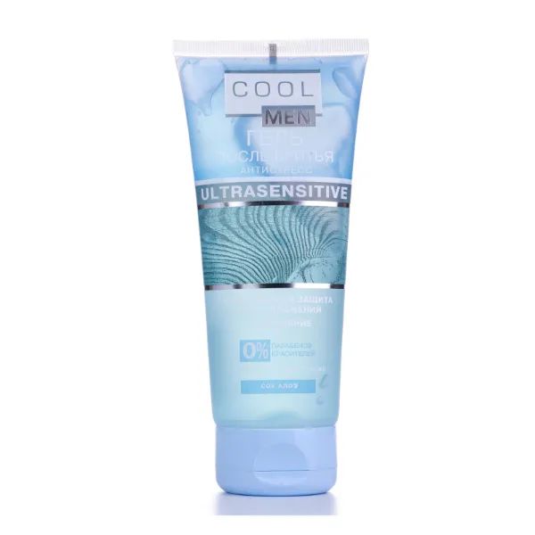 %Гель після гоління Cool men Ultrasensitive 200 мл