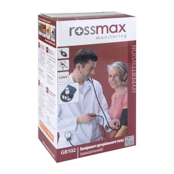 %Тонометр механический со стетоскопом Rossmax GB102