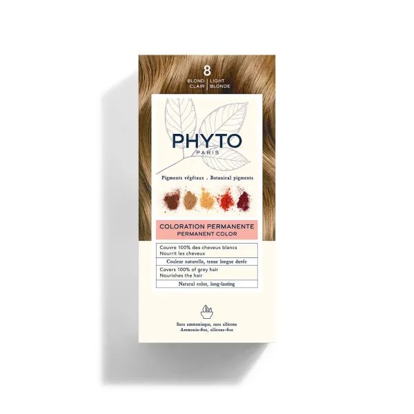 %Крем-фарба Phyto Color №8 світло-русявий 100 мл