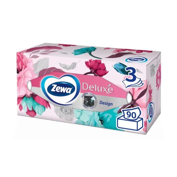 %Серветки косметичні Zewa soft & strong №90
