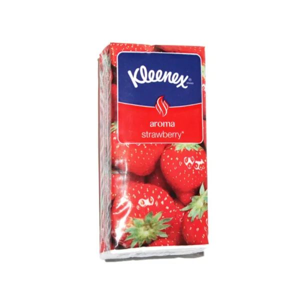 %Хустинки косметичні Kleenex strawberry №10