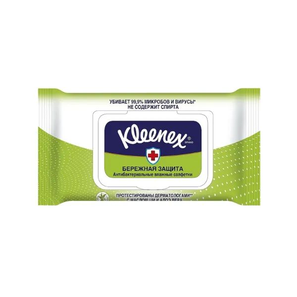 %Вологі серветки Kleenex Family №40