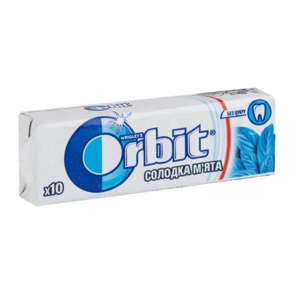 %Жувальна гумка Orbit солодка м'ята