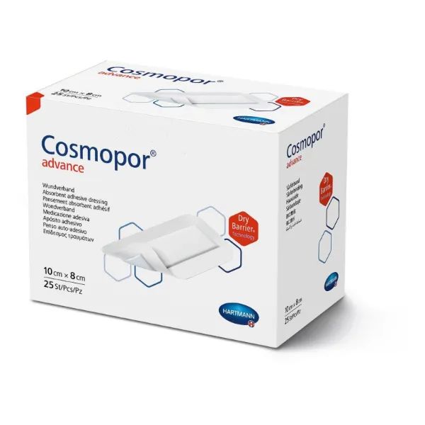 %Пов'язка стерильна післяопераційна Cosmopor Advance 10х8см №1