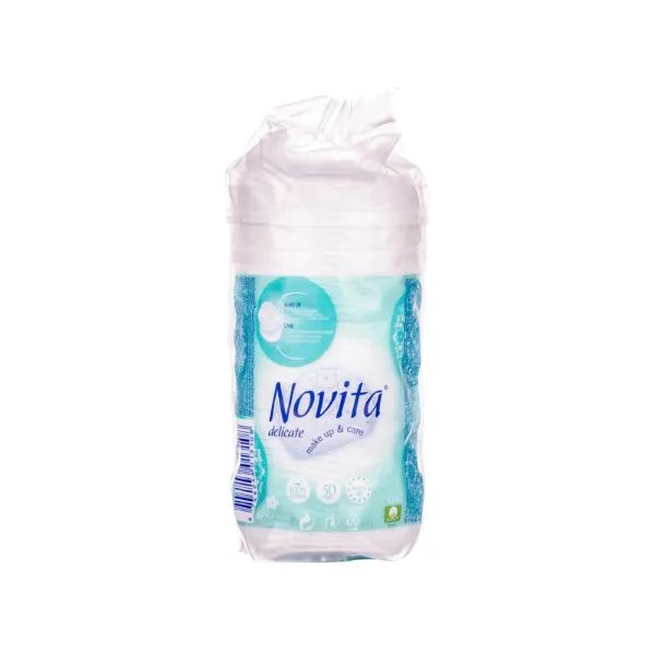 %Ватные косметические диски Novita №50