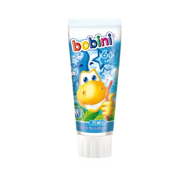 %Зубна паста для дітей Bobini Junior від 5 років 75 г