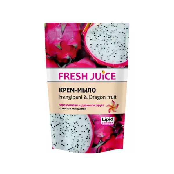 %Крем-мило Fresh Juice Frangipani & Dragon fruit 460 мл