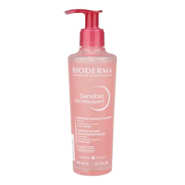 %Гель Bioderma Sensibio очищуючий 200 мл