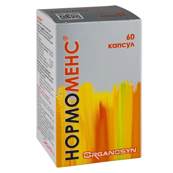 %Нормоменс капсулы №60