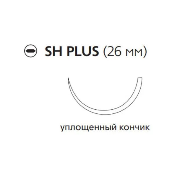 %Викрил рапид полиглактин 91 3/0, 75 см, игла 26 мм