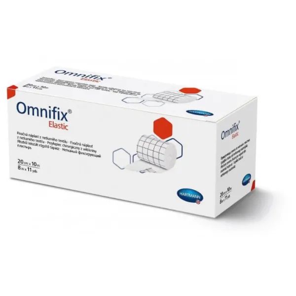 %Пластир фіксуючий Omnifix Elastic 20 см х 10 м котушка