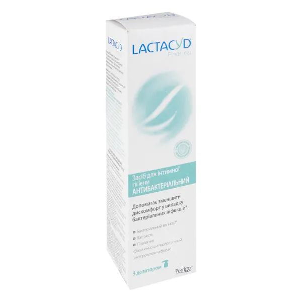%Средство Lactacyd Pharma антибактериальный для интимной гигиены с дозатором 250 мл