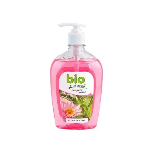 %Крем-мило Bio Naturell лотос і алое 500 мл