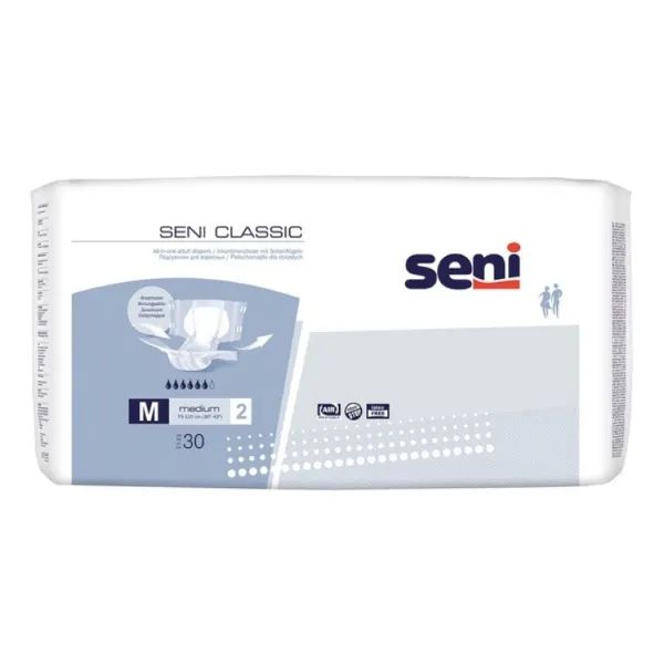 %Подгузники для взрослых Super Seni Classic medium №30