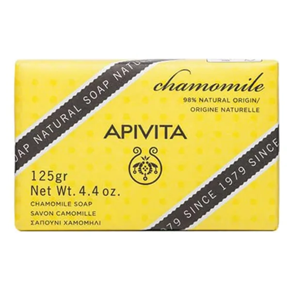%Мило Apivita з ромашкою 125 г