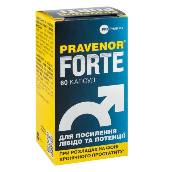 %Правенор форте капсули №60