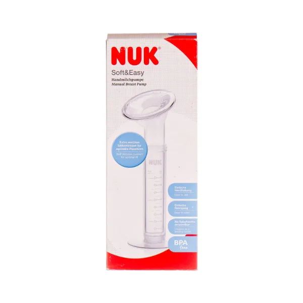 %Молоковідсмоктувач Nuk Soft & Easy ручний