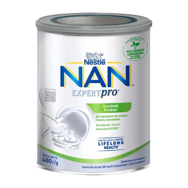 %Суміш молочна Nestle NAN Потрійний комфорт 400г